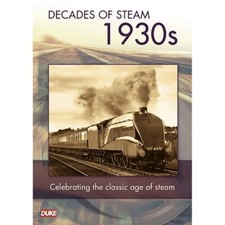 DECADES OF STEAM 1930'S DVD NEW SEALED REGION FREE GWR LMS LNER GREAT WESTERN PB