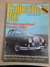 Collectors Car Magazine- Sept