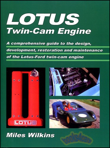 Lotus engine book - engine, restoration