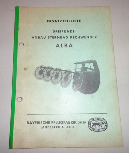 Spare parts list bavarian plow - parts,