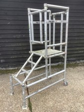 Aluminium Podium Steps Scaffolding Platform(used bargain price) have a few 