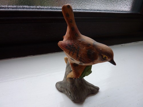 Wren bird ornament - ., matte