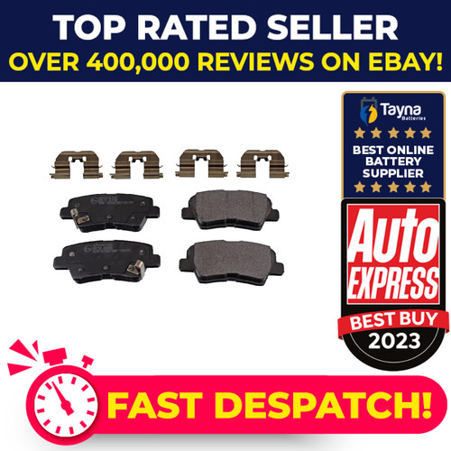 Brake pads set rear - brake,