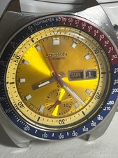 Seiko 6139 6005 - yellow, pogue