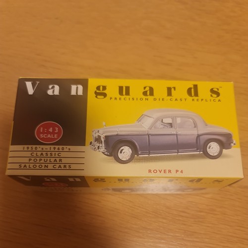 Corgi vanguards rover blue - corgi,