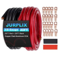 40FT 1/0 Gauge Wire 1/0 AWG