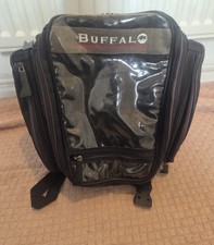 Buffalo Motorcycle Bag Black Backpack