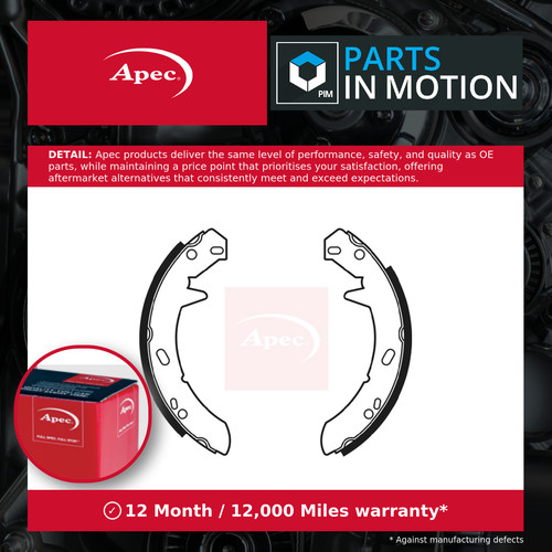 Handbrake shoes set fits land - shoes,
