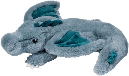 Obie blue dragon - blue, soft