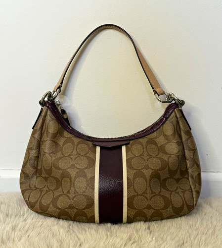 Vintage coach signature coated - vintage,