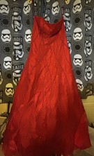 Red Prom/wedding Dress Beaded