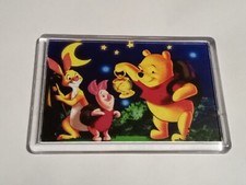 Walt Disney Winnie The Phoo Tigger Piglet Eeyore Acrylic Fridge Magnet 