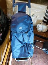 Hoppa Shopping Trolley Navy