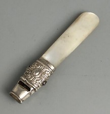 Edwardian Solid Silver & Mop