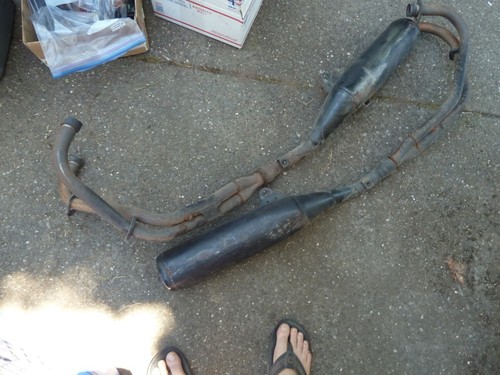 Exhaust system stock solid - system,
