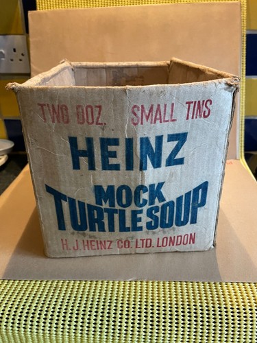 Heinz mock turtle soup box - soup,