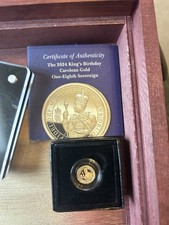 1/8th Sovering Gold Coin