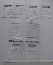 STENA LINES TICKET HOLYHEAD DUBLIN 30th SEPTEMBER 2015 AND DUBLIN BUS TICKETS