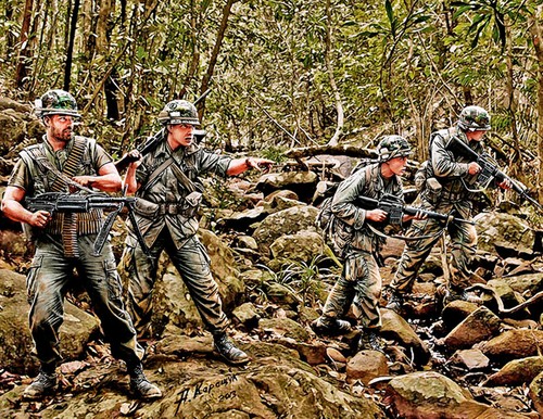 Master box mb3595 jungle - box,