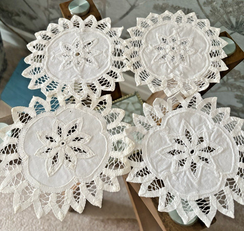 Vintage white cotton - 4,
