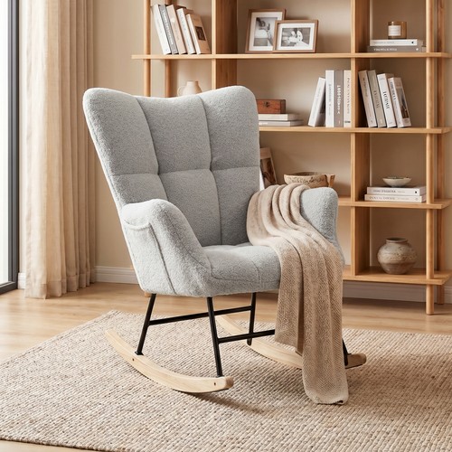 Rocking chair teddy - chair,, fleece