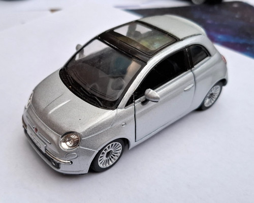 Kinsmart fiat 500 pullback - kinsmart,