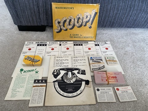 Waddingtons scoop vintage - scoop,