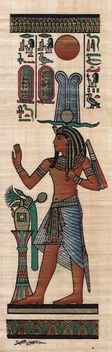 Egyptian papyrus art - art,