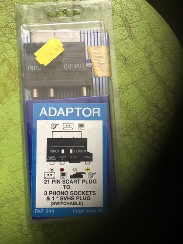 Adapter pin scart plug - adapter,