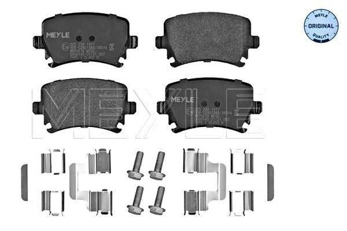 Meyle rear disc brake - rear, pad