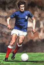 original art print after