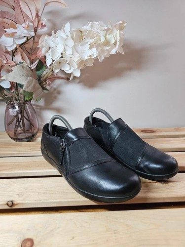 Clarks womens black leather - clarks,