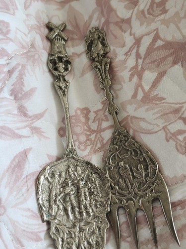 Vintage ornate silver plated - ornate,