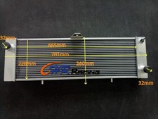 Aluminum Radiator For TVR 2500M 2.5 1972-1977 & 3000M 3.0 1972 1973 1974 MT