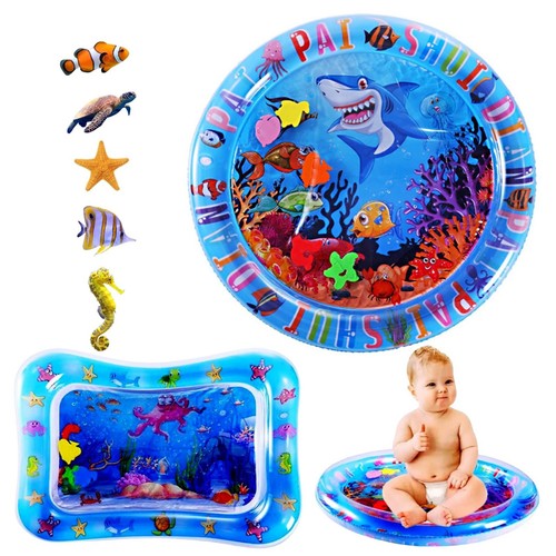 Pcs water mat tummy time - 2,