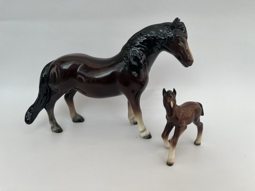 Vintage porcelain horse foal - porcelain, &