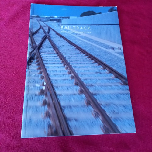 Railtrack 1995 annual - railtrack,