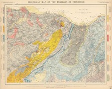 Geological map of the Environs