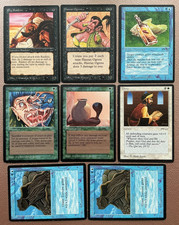 8 Arabian nights cards MTG  Magic the gathering