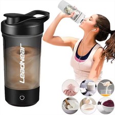 Automatic USB Rechargeable Protein Shake Shaker Cup Self-Stirring Portable Mixer