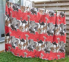 2 vintage Heals safari print