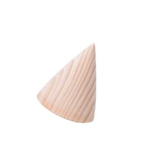 Unfinished Cone Wooden