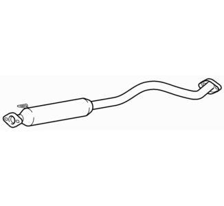 Centre exhaust middle - centre,