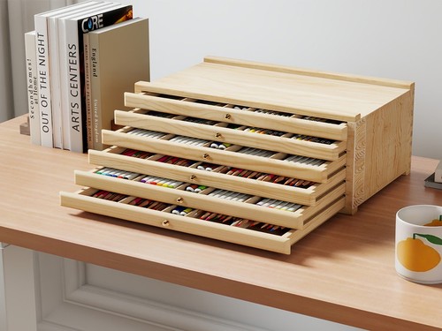 Drawers wooden artist - wooden,