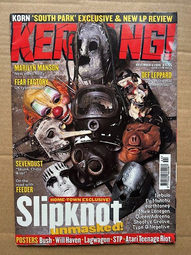Slipknot kerrang 775 - kerrang, no.775