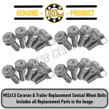 M12x1.5mm Conical Wheel Bolts