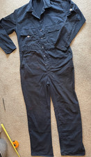 DICKIES Redhawk Coverall WD4829 Navy Long Sleeve Boilersuit Big Size 44T"