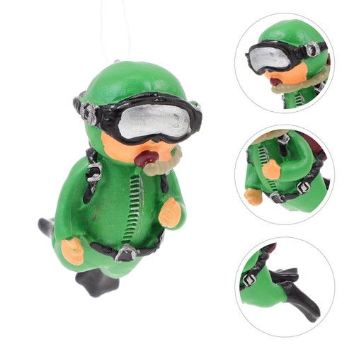 Fish tank ornament diver - diver, model