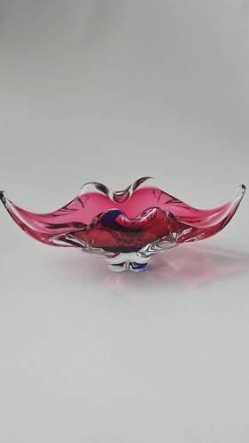 Vintage czech art - glass, bowl