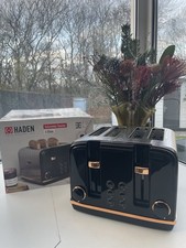 Haden Salcombe Black 4 Slice